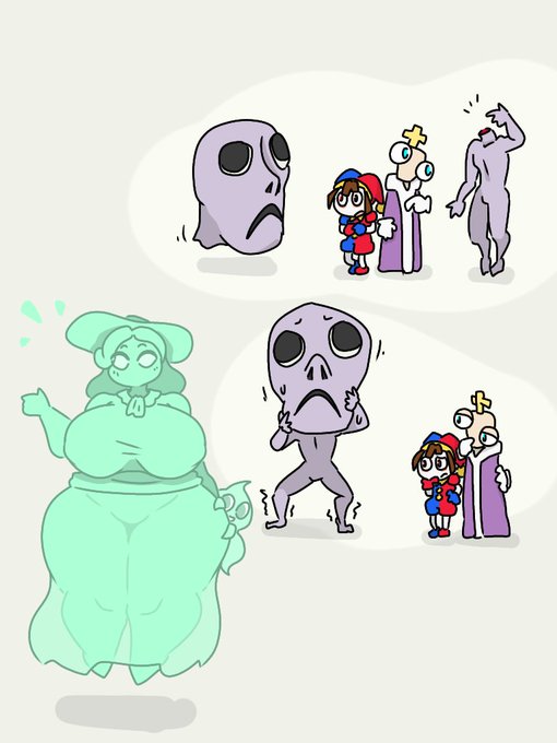 デジタルサーカス3話みた
目しか映ってないのにめっちゃかわいいキンガーとポムニのやりとりに感動しました 