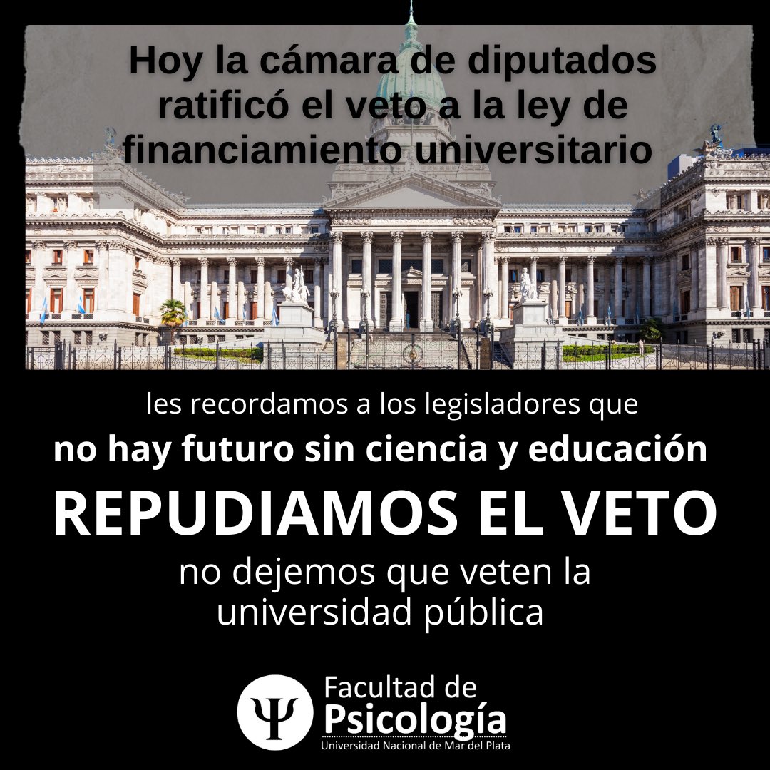 Facultad de Psicología-UNMDP (@psicounmdp) on Twitter photo 