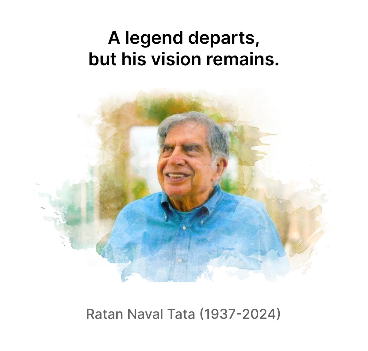 Trading_Levelss's tweet photo. Many individuals may amass great wealth, yet few possess the altruism of Ratan Tata, who exemplifies true philanthropy by generously donating his fortune for the betterment of society.
.
.
#RIPRatanTataSir #truegem #TataLegacy #Philanthropy https://t.co/0Ub2sm8Ck8
