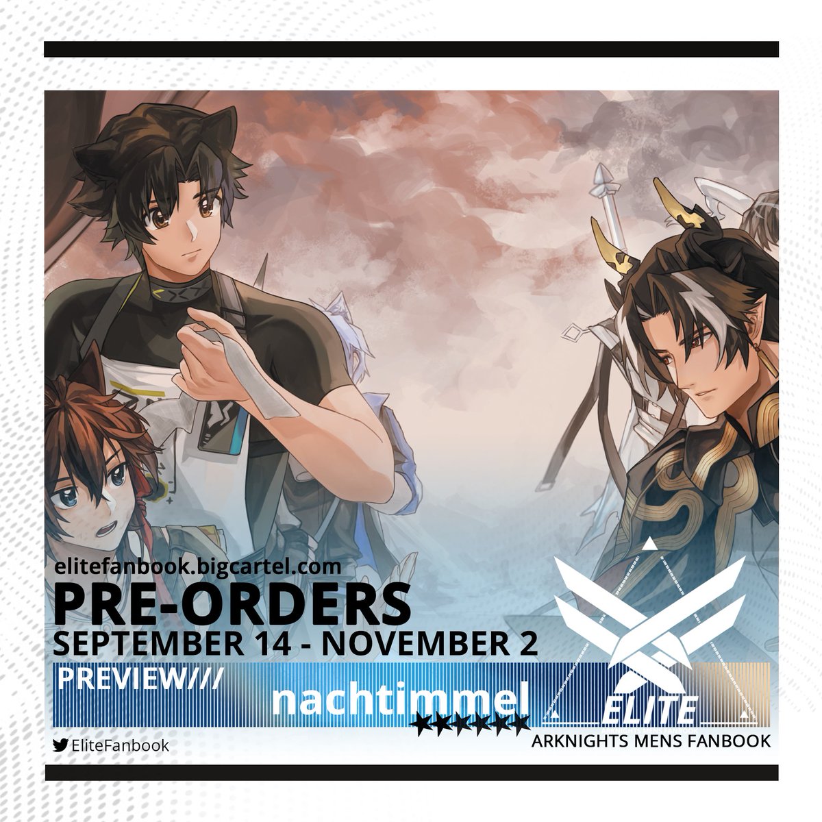 EliteFanbook's tweet photo. Preparation
Artist: @nananachtimmel
POs are open!
Store: https://t.co/xsNv5QXYSD
#アークナイツ #Arknights #明日方舟 #Chongyue #重岳 #��ョンユエ #Windflit #掠风 #ウィンドフリット #Stainless #白铁 #ステインレス https://t.co/89VwMeKctb