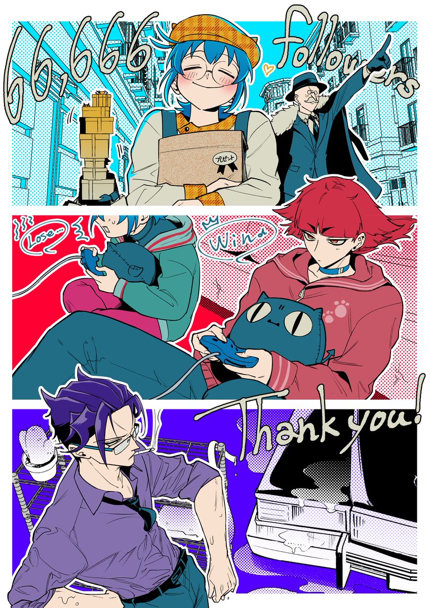 🕕御礼🎁】 当アカウントは悪魔的数字66666フォロワー様を達成いたし