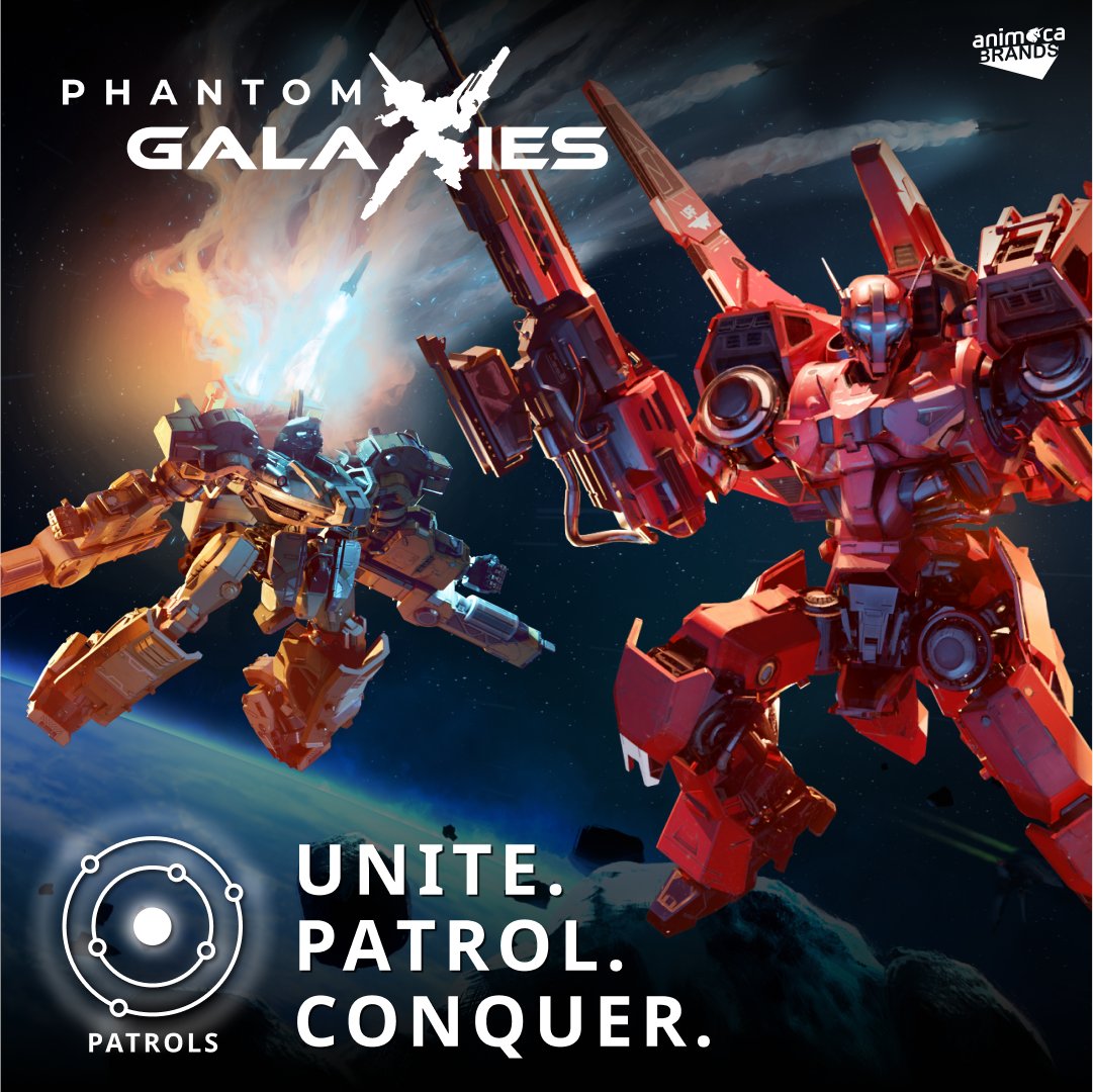Phantom Galaxies (@the_phantom_g) on Twitter photo Unite. Patrol. Conquer.
Only 3 days until we debut Patrols at <a href="/dxbontheblock/">Future Blockchain Summit</a> in Dubai!
bit.ly/FBS102024
#PhantomGalaxies #FutureBlockchainSummit #FBS2024 #expandnorthstar2024 #animocabrands #Patrols #mechlife Unite. Patrol. Conquer.
Only 3 days until we debut Patrols at <a href="/dxbontheblock/">Future Blockchain Summit</a> in Dubai!
bit.ly/FBS102024
#PhantomGalaxies #FutureBlockchainSummit #FBS2024 #expandnorthstar2024 #animocabrands #Patrols #mechlife