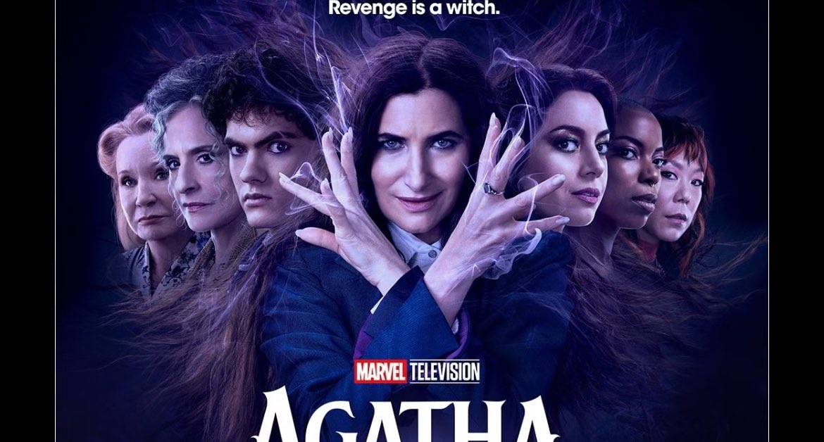 _cyrusssssss's tweet photo. #AgathaAllAlong Spoilers!!

This is probably a big stretch but what if the poster shows us who die in what order. I don't think Teen, Agatha, or Rio will die, but what if Lilia is the next witch to die? Sharon and Alice already have. If you follow the pattern, Lilia's next. https://t.co/jJ7imv7LNF