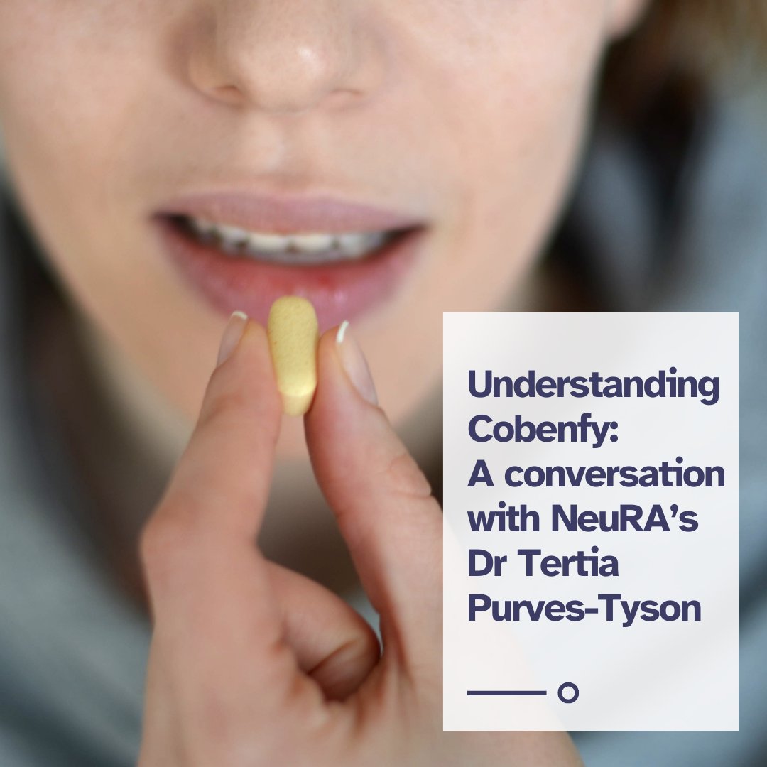 NeuRA (Neuroscience Research Australia) (@neuraustralia) on Twitter photo #WorldMentalHealthDay: A new type of antipsychotic medication for #schizophrenia has been approved in the US. For #worldmentalhealthday, NeuRA’s <a href="/TertiaTyson/">Dr. Tertia Purves-Tyson</a> shares how #Cobenfy works and what makes it different to existing treatments: neura.edu.au/news-media/res… #WorldMentalHealthDay: A new type of antipsychotic medication for #schizophrenia has been approved in the US. For #worldmentalhealthday, NeuRA’s <a href="/TertiaTyson/">Dr. Tertia Purves-Tyson</a> shares how #Cobenfy works and what makes it different to existing treatments: neura.edu.au/news-media/res…