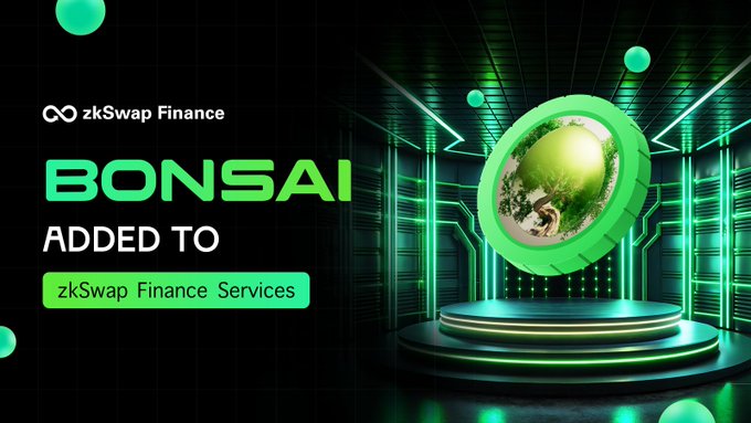 zkSwap Finance Adds $BONSAI Token to Its Suite of Tools