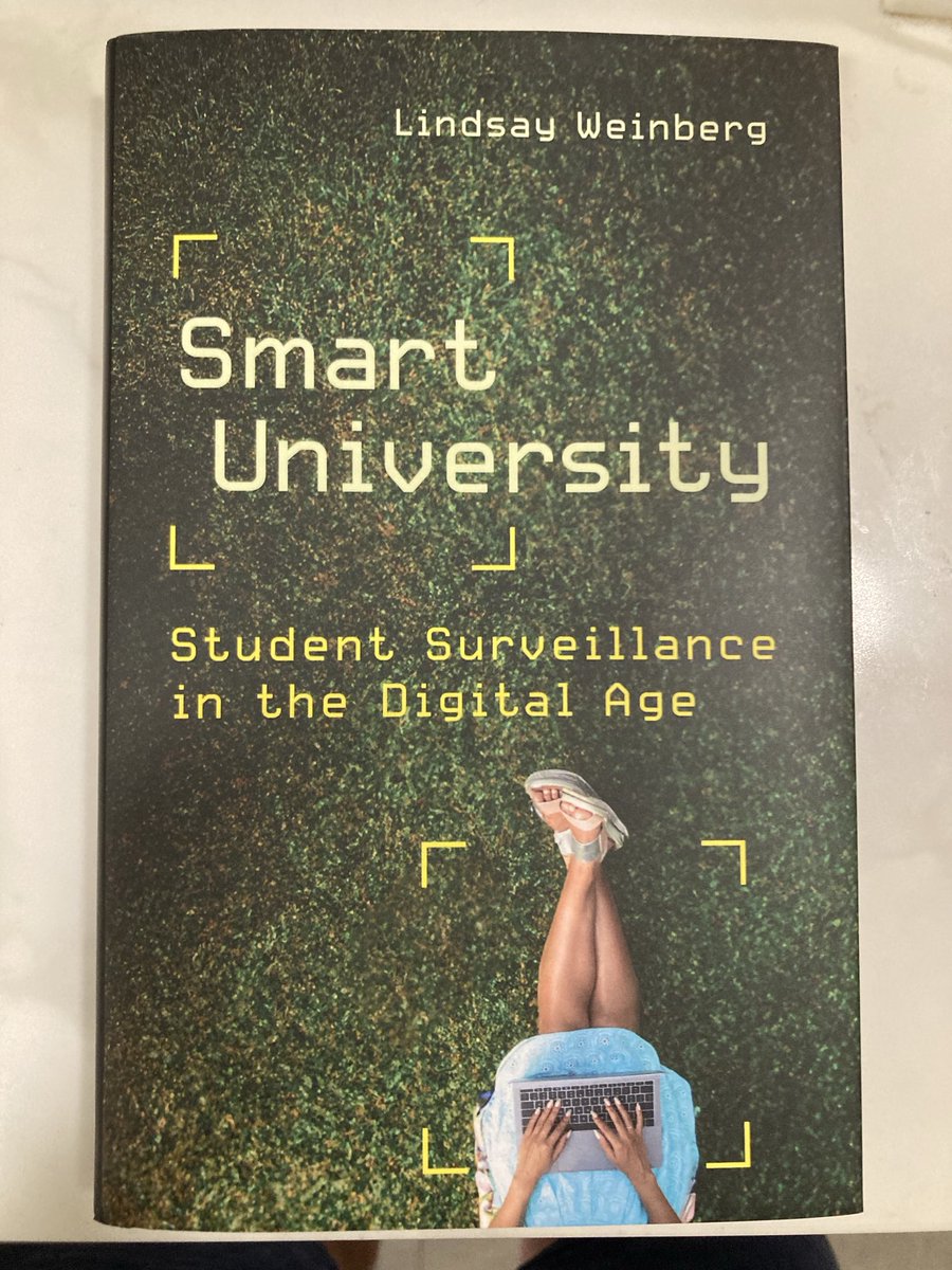 If you’re organizing in higher ed arm yourself with this critical new book. We have to understand how tech is changing higher ed so we can adapt our strategies accordingly.
