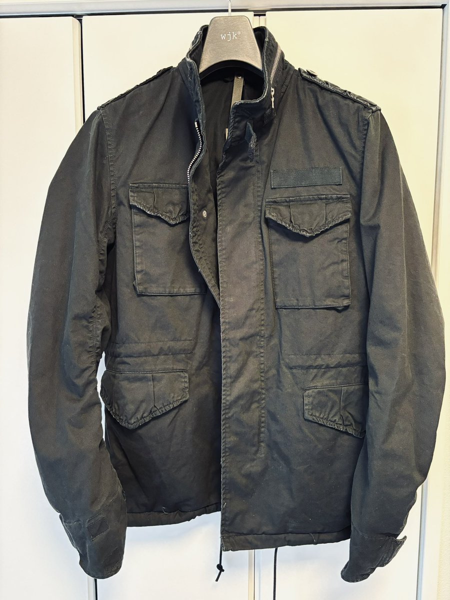 jessea_baby_'s tweet image. wjkのm65届いたー、相変わらずタイトだけどシルエット最高や
#m65