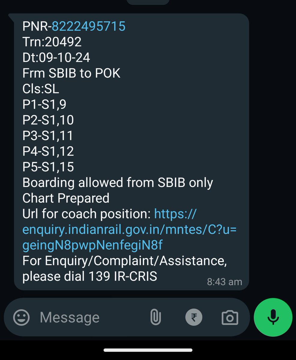RosterDany's tweet photo. #Railway @RailMinIndia @Central_Railway @AshwiniVaishnaw 
No room for leg in sleeer class cabin filled with general passanger, all elder travelling are suffering for using toilet 
PNR no -8222495715 https://t.co/7Ng0tvLKxO