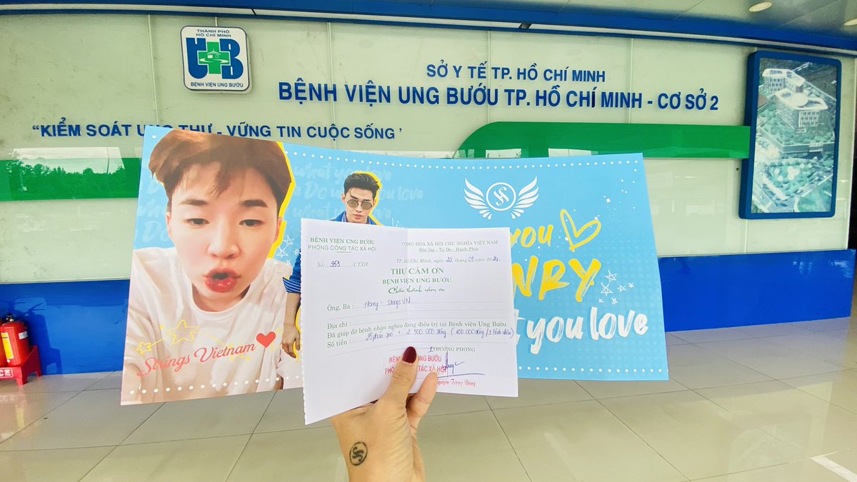 Windy978778's tweet photo. #HappyHenryDay 
This year, to celebrate our lovely Henry bday,安然 and I
1.Donated VND5 891011 to nonprofit program Loving Blue Moon to hold a meaningful full moon fes for poor children
2.Gave 25 gifts including food and cash to patients at HoChiMinh Oncology hospital
#StringsVN https://t.co/6dh8Rs78Lw