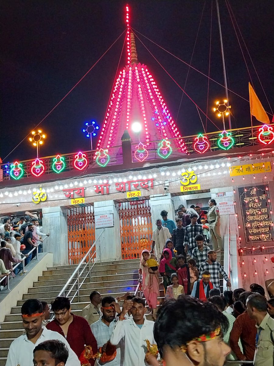 Ashish7460's tweet photo. Maa Sharda Temple Maihar https://t.co/7uzHruPvLT