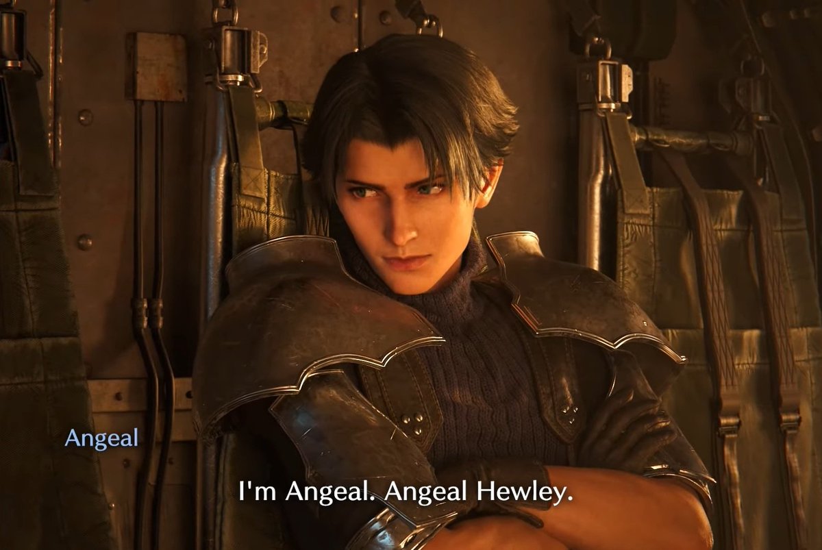 TropicalMaku's tweet image. Square Enix posted a glimpse of a younger Angeal in Final Fantasy VII First Solider 👀