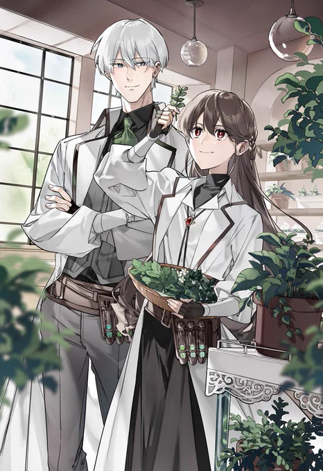 #つぎラノ エントリー受付中です!『虐げられた秀才令嬢と隣国の腹黒研究者様の甘やかな薬草実験室』イラストを担当しています。よろしくお願いいたします!本作第2巻は11月1日(金)発売!【次にくるライトノベル大賞2024】エントリーは10/15(火)まで 