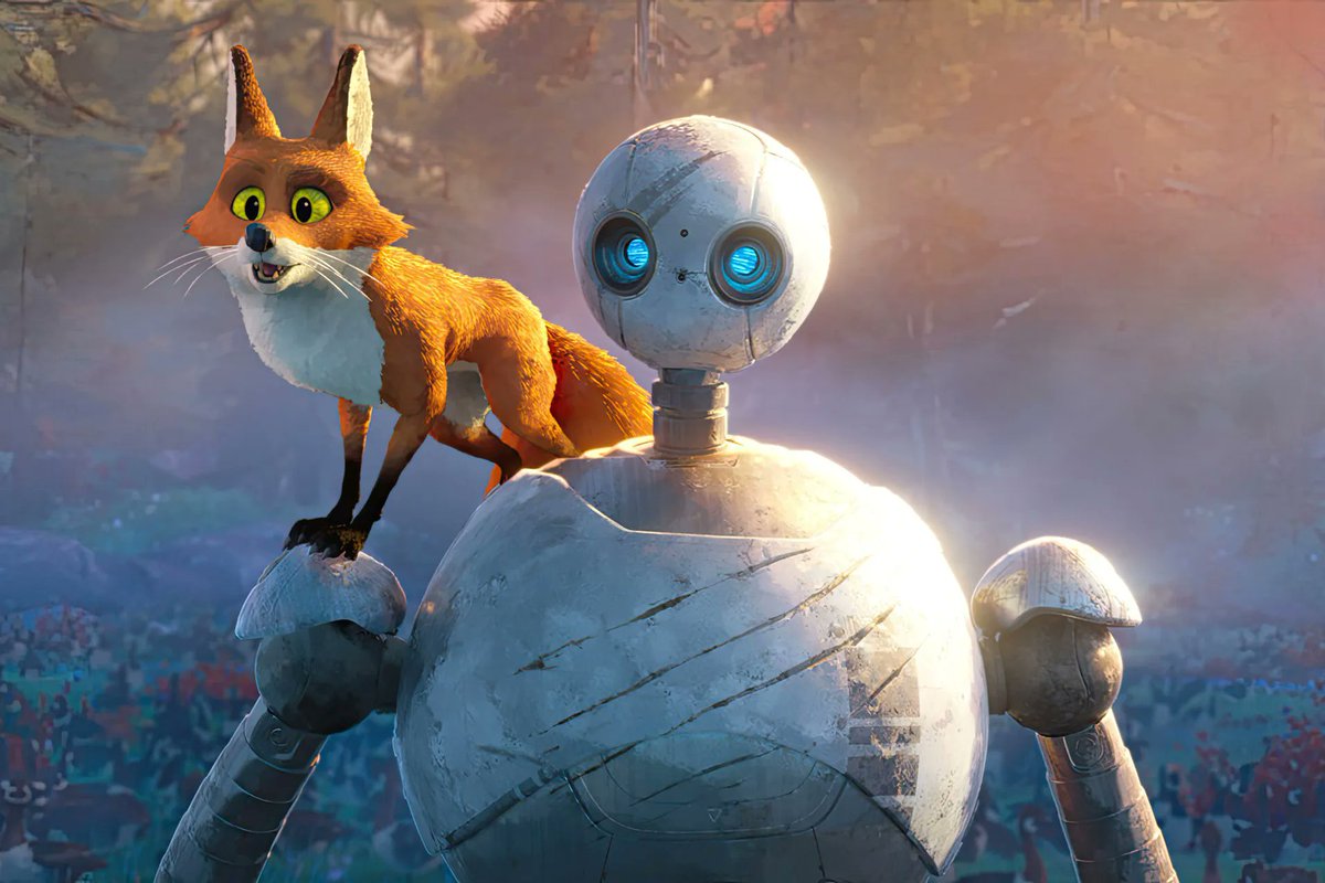 magela_m's tweet photo. #RobotSalvaje es un peliculón. Vayan a verla al cine. Una historia sobre una robot que llega a una isla desierta y tiene que adaptarse al entorno salvaje para sobrevivir. Hermosa animación, un mensaje que toca cada fibra sensible y muchas risas. No se van a arrepentir https://t.co/qKV2c64sLo