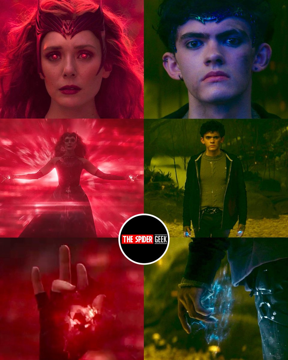 TheSpiderGeek20's tweet photo. ¡Wiccan ha llegado al UCM! 💥
"Eres tan parecido a tu madre". #AgathaAllAlong https://t.co/V9NjhzxWJz