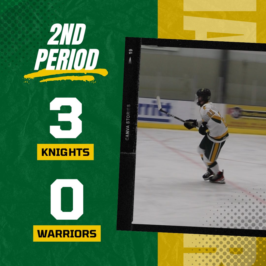 Warriors vs. Knights: Knights take the lead at the end of 2