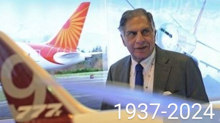 Vision has a face. 

Remembering one of the greatest leaders and one of the greatest Cornellians of all time.  

Farewell Ratan Tata '59 from the Cornell community and from the Boeing India family.

Om shanti 🙏🏾
