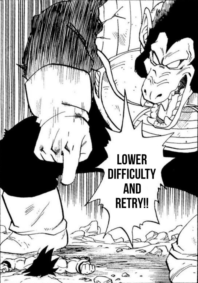 KrizzySinPie's tweet photo. @IGN Vegeta be demanding that shit https://t.co/bsHUBDndHT