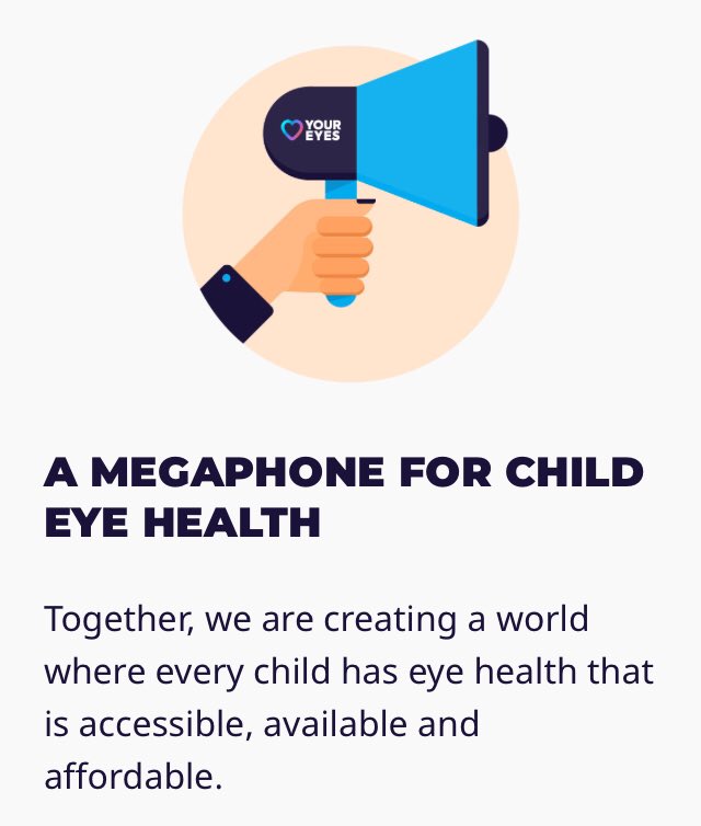 It’s World Sight Day, so please join me in pledging to love your and your children’s eyes 👁 by having an eye check! iapb.world/make_a_pledge
