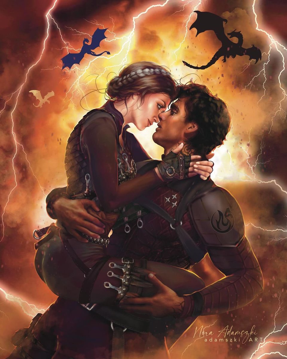 togfireheart's tweet photo. Quarta Asa ⚠️

Só ele. Aqui. Agora. Em qualquer lugar. Em qualquer hora. 
Nunca desejei ninguém tanto quanto desejo Xaden. É alucinante e assustador ao mesmo tempo, porque sei que, nesse momento, ele tem o poder de me quebrar.
E eu deixaria que ele fizesse isso.

🎨adamszkiart https://t.co/6s0yllqLu5