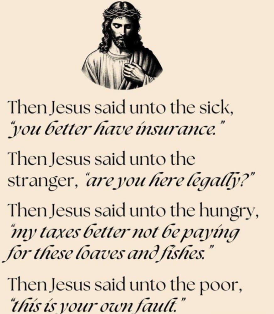 jimwito's tweet image. #GOPChristianity
#NotChristian
@GOP @DNC @CNN @FoxNews @Jim_Jordan @RepJamesComer @SarahHuckabee 
Sounds just like the GOP.
#Trump
#MAGA