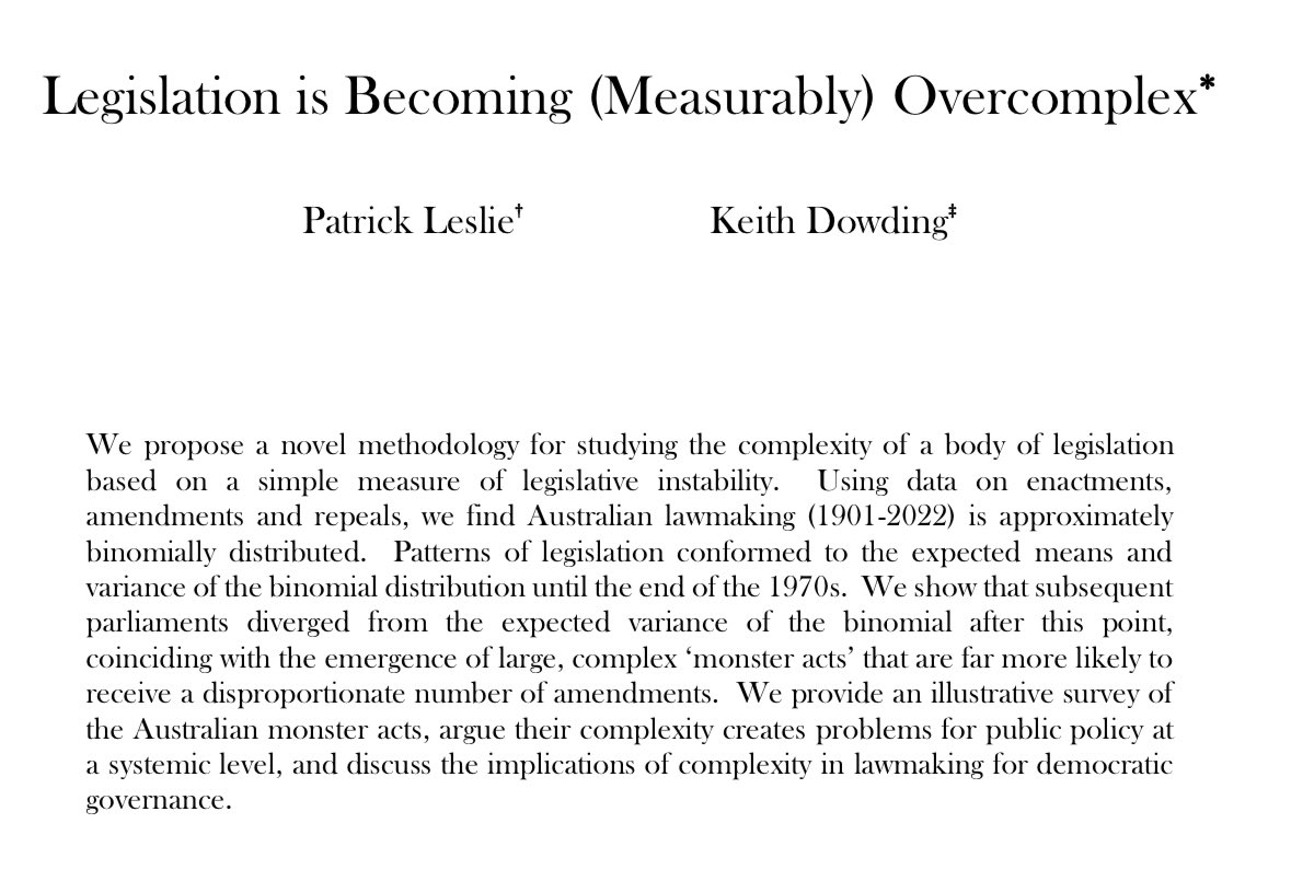 As someone who didn’t study law and doesn’t enjoy reading it, I find these trends deeply concerning…