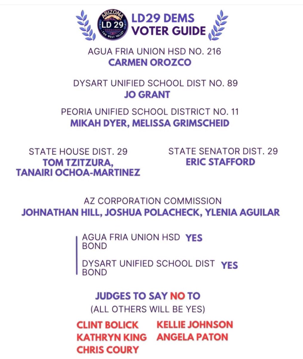 AZ LD 29 Democrats 🇺🇸 tweet media