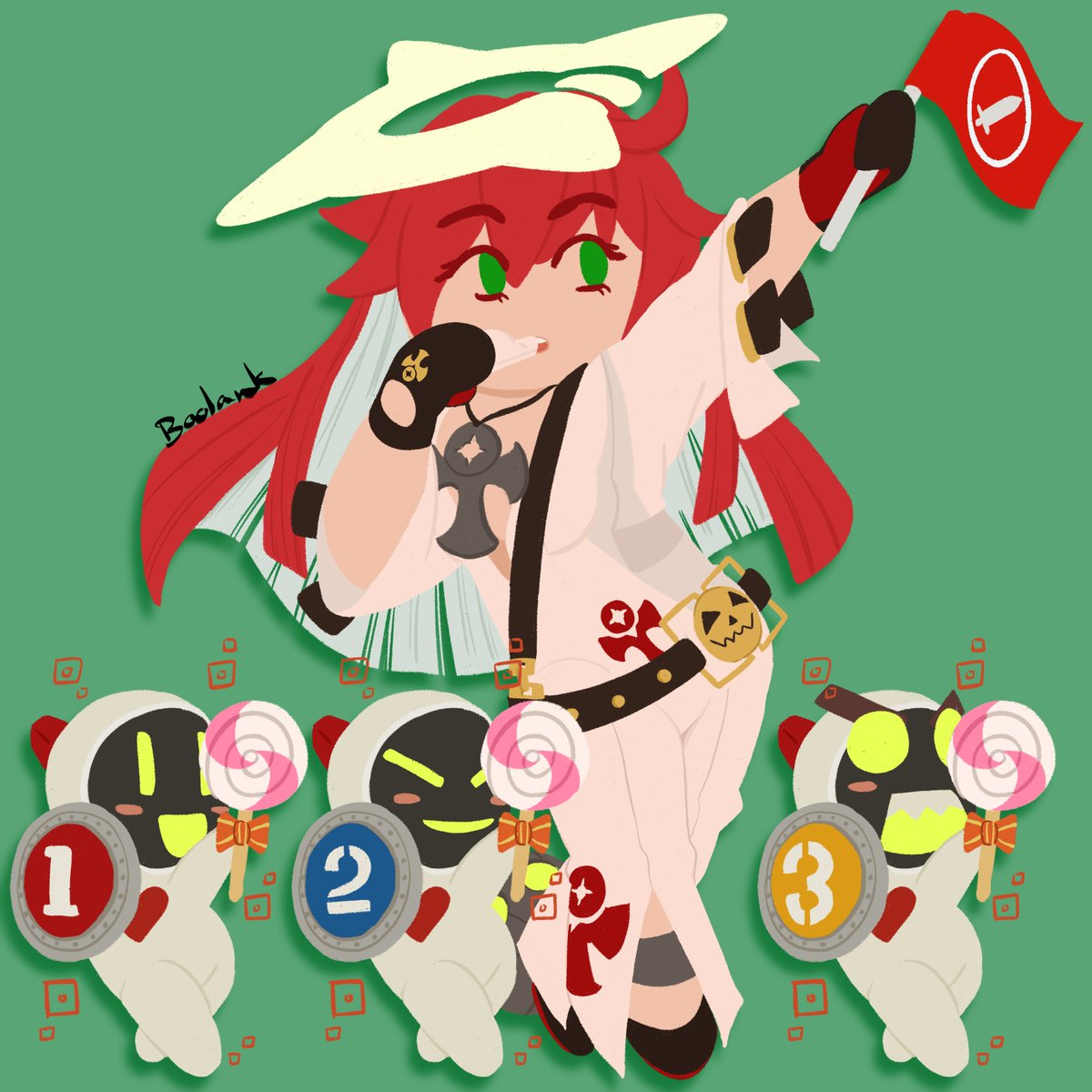 boolanks's tweet photo. 🛡⚔ CHEER ON ⚔🛡

#GuiltyGear #GGST #JackOValentine #JackO https://t.co/2HZR7IwbBM