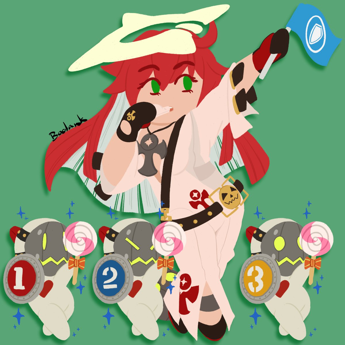 boolanks's tweet photo. 🛡⚔ CHEER ON ⚔🛡

#GuiltyGear #GGST #JackOValentine #JackO https://t.co/2HZR7IwbBM