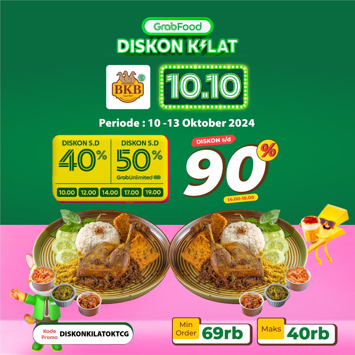 BebekBkb's tweet image. DISKON SAMPAI 90%👀 #diskon1010