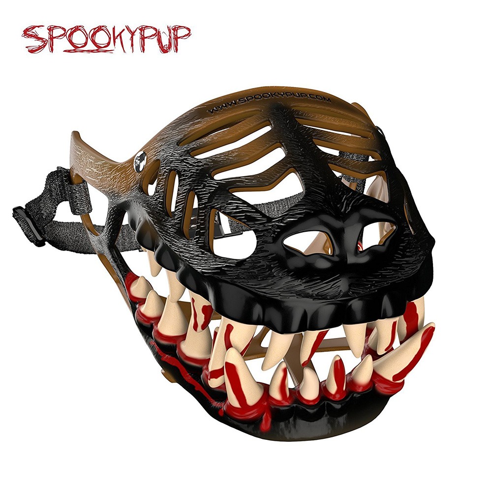 UnicunShop's tweet image. Want to turn your pup into a snarling werewolf? 🐺 This Werewolf Dog Muzzle is perfect for pranks, Halloween costumes, &amp;amp; scaring the mailman!  unicun.com/product/werewo… #dogcostume #halloween #funnydogs  🐾😂
