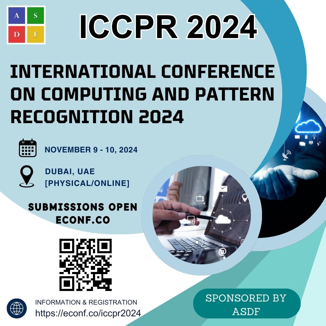 ASDFInt's tweet image. International Conference on Computing and Pattern Recognition 2024

#design #patterndesign #illustration #abstract #architecture #abstractart #digitalart #ASDFInt

Uncover a diverse range of related resources here rfr.bz/tno06ln