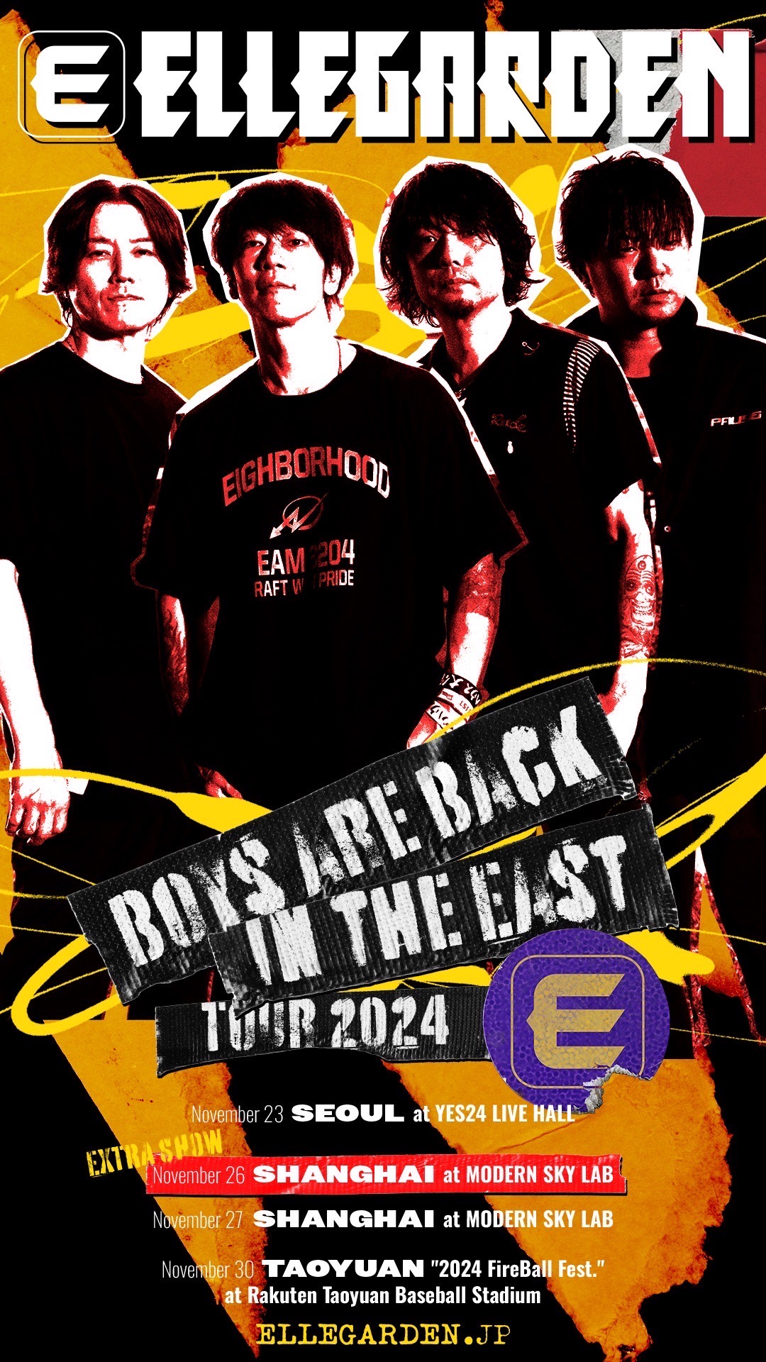 ELLEGARDEN、the HIATUS、DVDまとめ売り ELLEGARDEN the HIATUS DVD 7枚セット（thCbn ウォレット