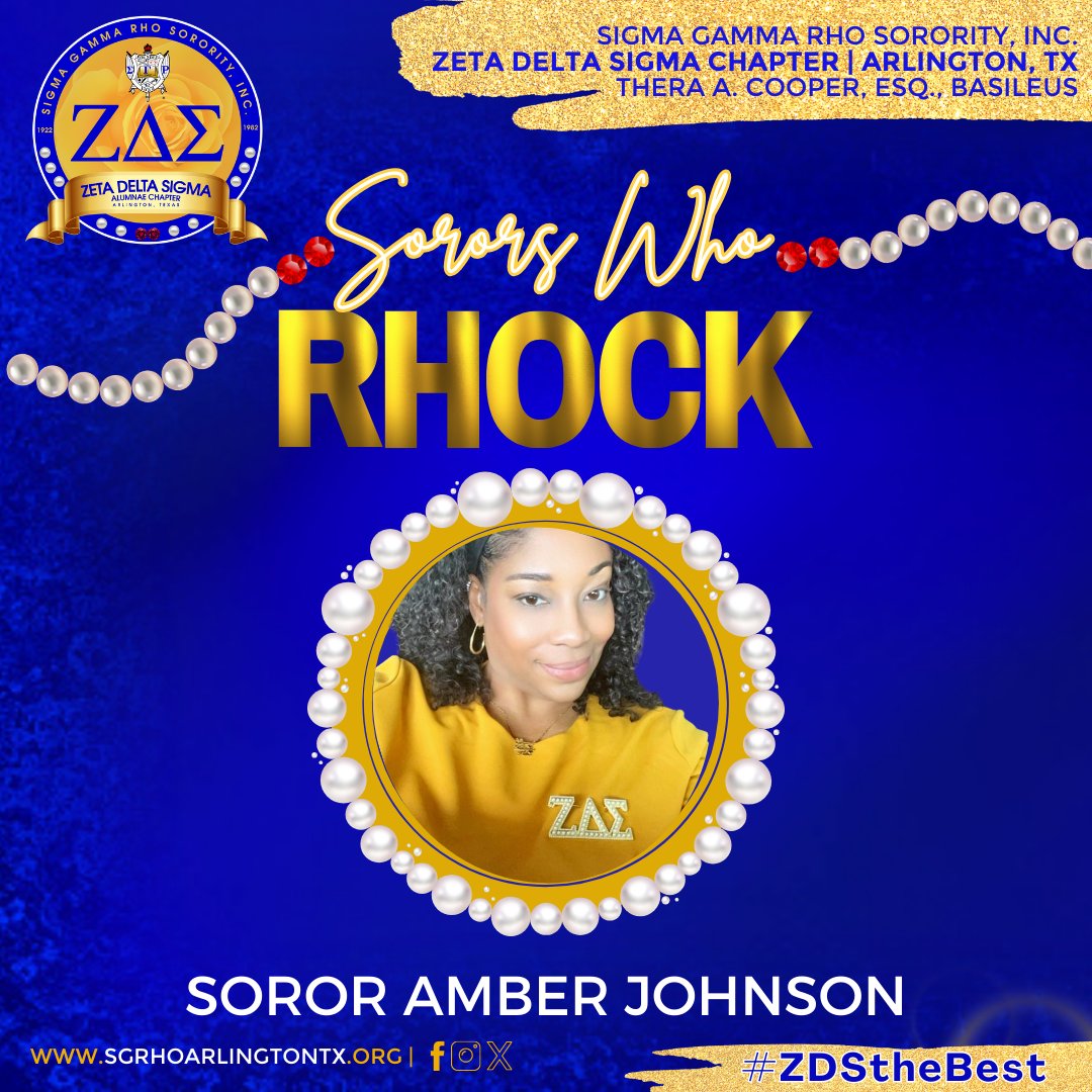 ZDSArlington's tweet photo. Sorors Who RHOck is back for the 24-25 year! We're celebrating 3 Sorors showcasing their commitment at the recent 60th International Biennial Boule in Houston. Shout-out to Soror Pruitt, Soror Johnson, and Soror Kuti for being our October 2024 ZDS Sorors Who RHOck! #ZDStheBest https://t.co/0Lj4VqUeyZ