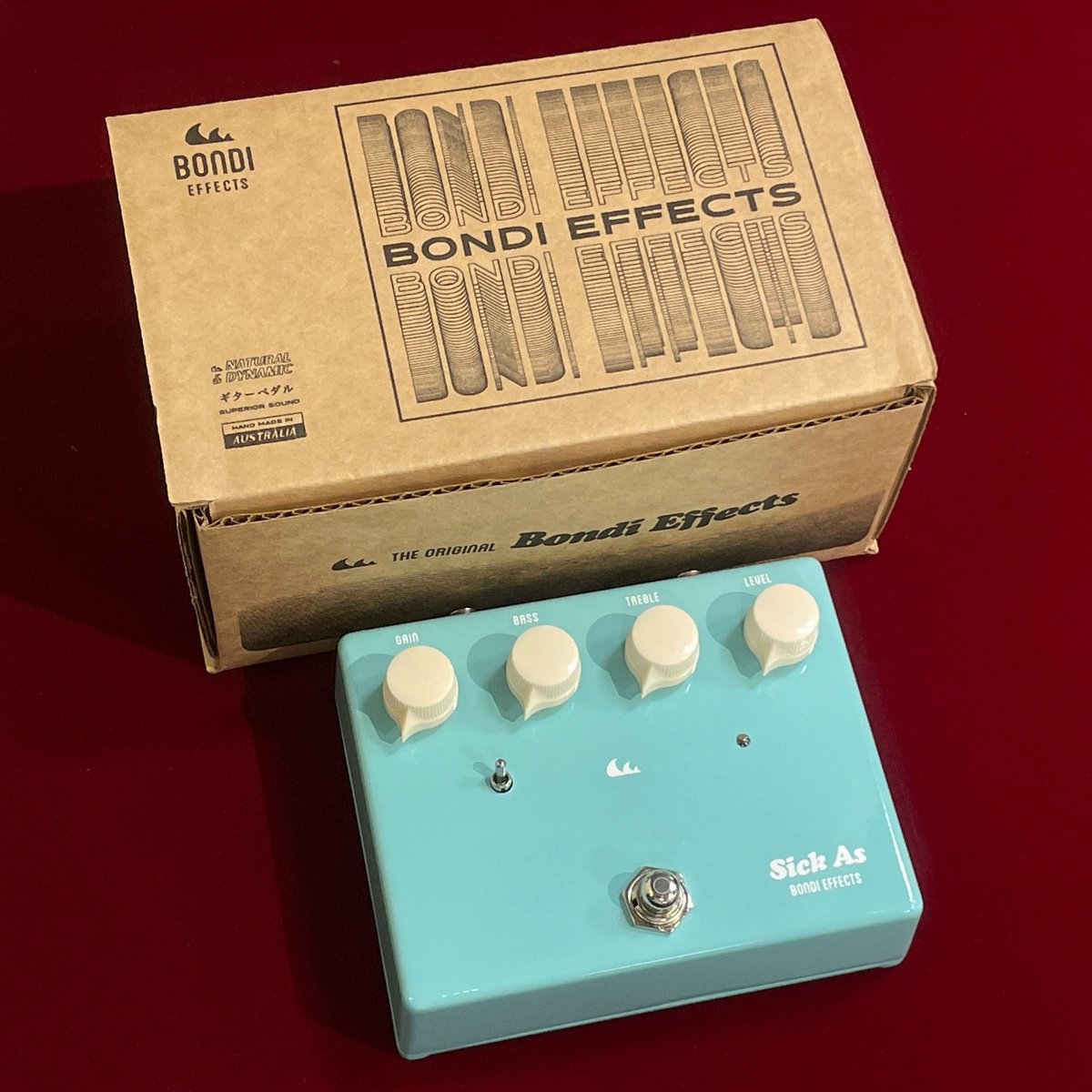 ROCKINN_namba's tweet photo. 【#ロックイン難波】人気ブランドがお求めやすくなりました！「#BondiEffects」の傑作モデル"Sick As Overdrive"。ケンタウルス系で知られますが単体の歪みはより扱いやすく、2EQによりブースター用途でも欲しいトーンのピークが的確に作れるのが非常に魅力的で秀逸です！→ https://t.co/lF8W2nBSZM https://t.co/WB29skhuht