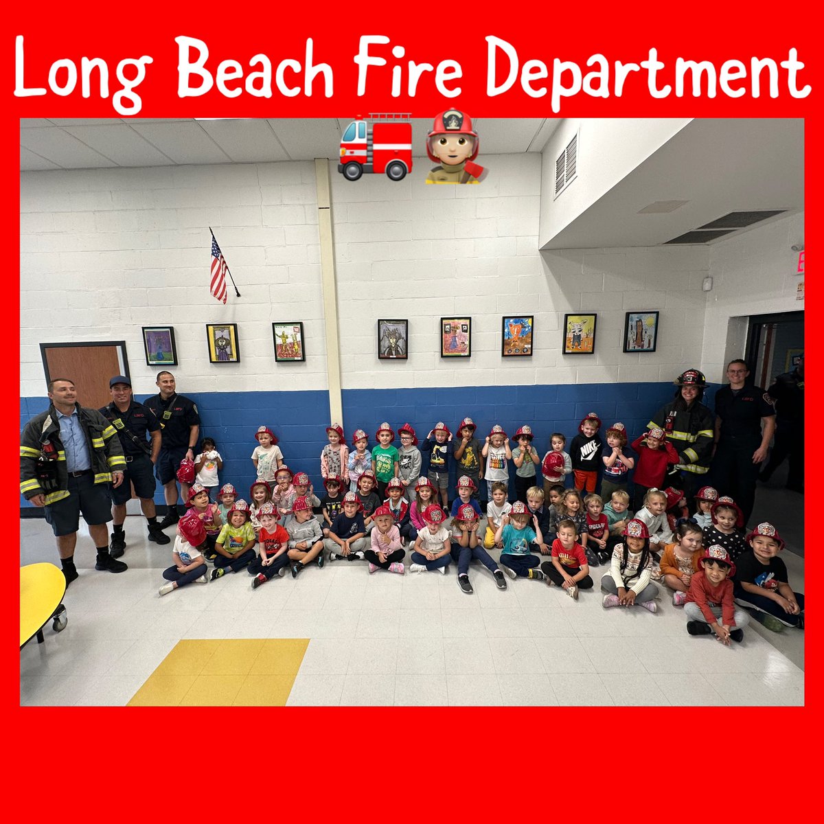 Jessica Biscardi (@msjschairer) on Twitter photo Thank you Long Beach Fire Department for visiting <a href="/WestSchoolLBNY/">West School</a> during Fire Safety Month! π§πΌβππ Thank you Long Beach Fire Department for visiting <a href="/WestSchoolLBNY/">West School</a> during Fire Safety Month! π§πΌβππ