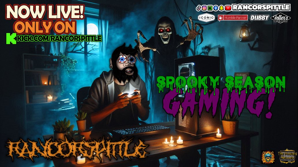 rancorspittle's tweet photo. NOW LIVE!
Vampire Farts and Witches Queef! It's time for Wednesday Night Creeps! Spooky Gaming Season!
BLEPS ON FOR MAXIMUM SCARES!
https://t.co/GO4JJMgAsx
#spooky #happyhalloween #livestreaming #mustardnetwork #checkmarkarmy https://t.co/Otnc52lGt0