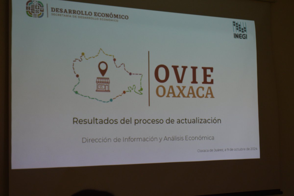 JorgeLopezGuz's tweet image. Con mucho gusto recibimos en el #INEGI al personal de la @DeseconomicoOax con quienes se revisaron los avances del proyecto “Oficina Virtual de Información Económica” #OVIE