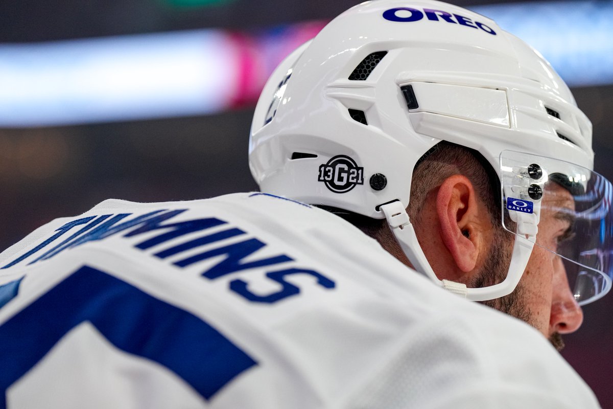 MapleLeafs's tweet photo. 💙13G21💙 https://t.co/t6jUBHAYCI