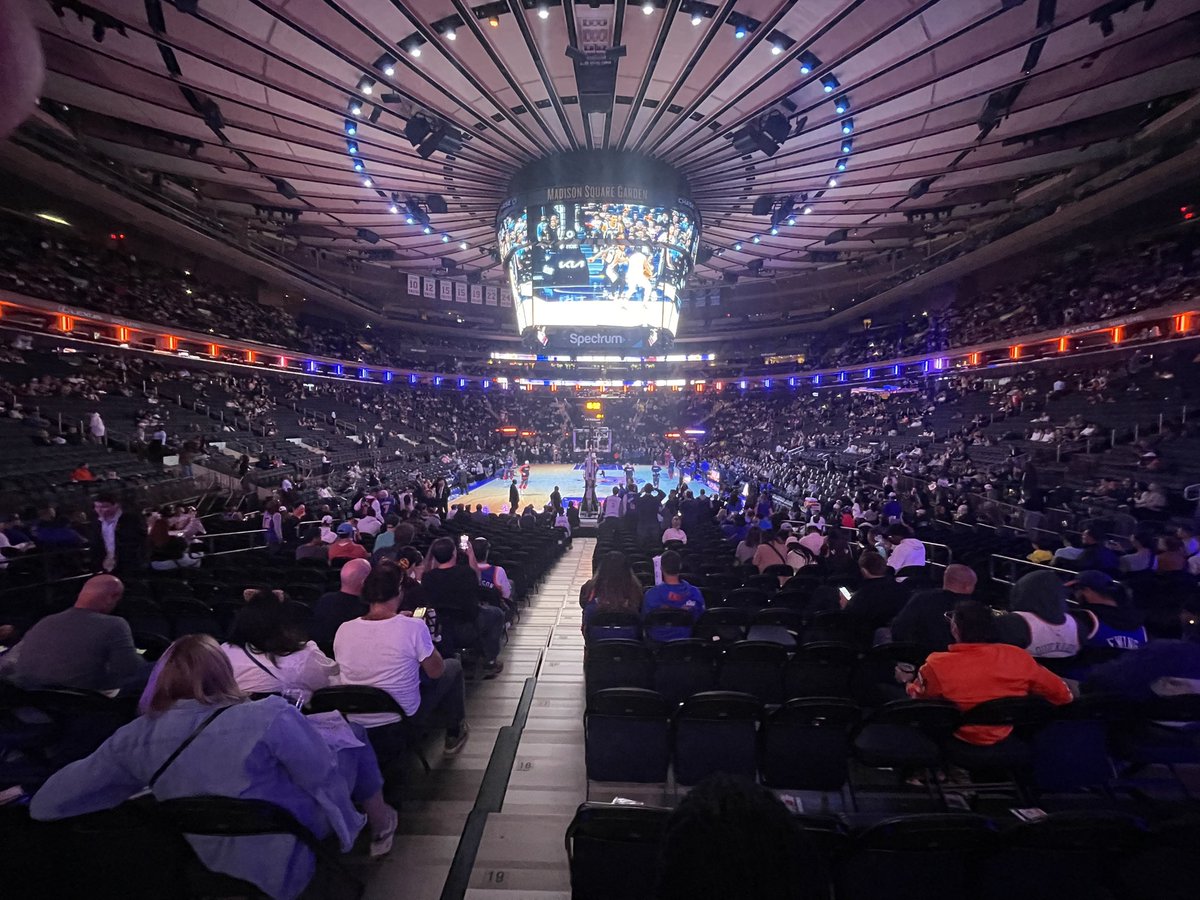 After dinner it’s time for the Knicks Game. 🏀⛹️‍♂️<a href="/OLHSCumbernauld/">OLHS Cumbernauld</a>