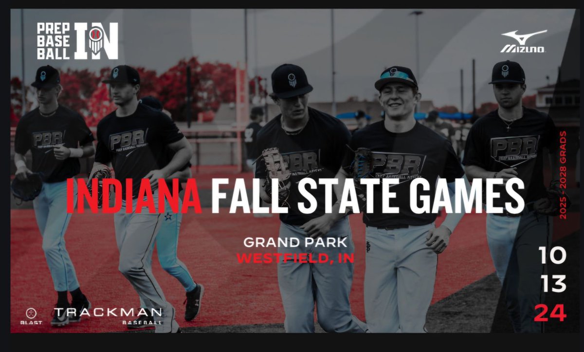 I’ll be at Grand Park on Sunday for the Fall State Games <a href="/CoachStevens33/">Harrison Stevens</a> <a href="/CollinMaynard10/">Collin Maynard</a> <a href="/coachgerman32/">Jason German</a> <a href="/jacksonwhite_17/">Jackson White</a> <a href="/CoachAlwine/">Brent Alwine</a> <a href="/JamieOwens/">JamieOwens</a> @PBR_Uncommitted <a href="/PBRIndina/">PBRIndiana</a> <a href="/CoachRCarlton/">Royce Carlton</a>