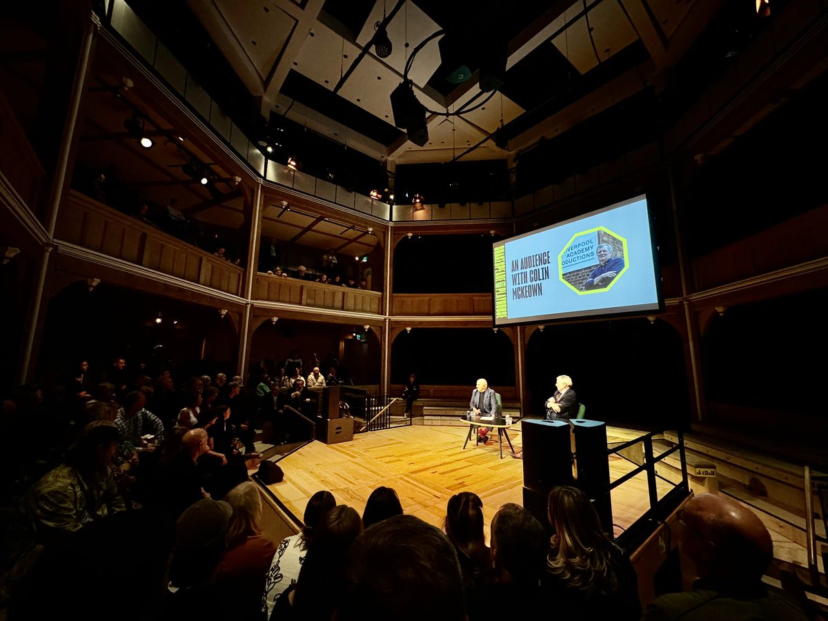 PeteCityPrice's tweet image. Wonderful star 🌟 studded audience tonight for Colin McKeown @LAProductionsUK at @ShakespeareNP brilliant journey of his career the audience loved it. Apologies WHY did I keep saying I&apos;ve done 90 minutes spot on ? It was 2 hours I&apos;ve lost the plot I must get my watch fixed sorry