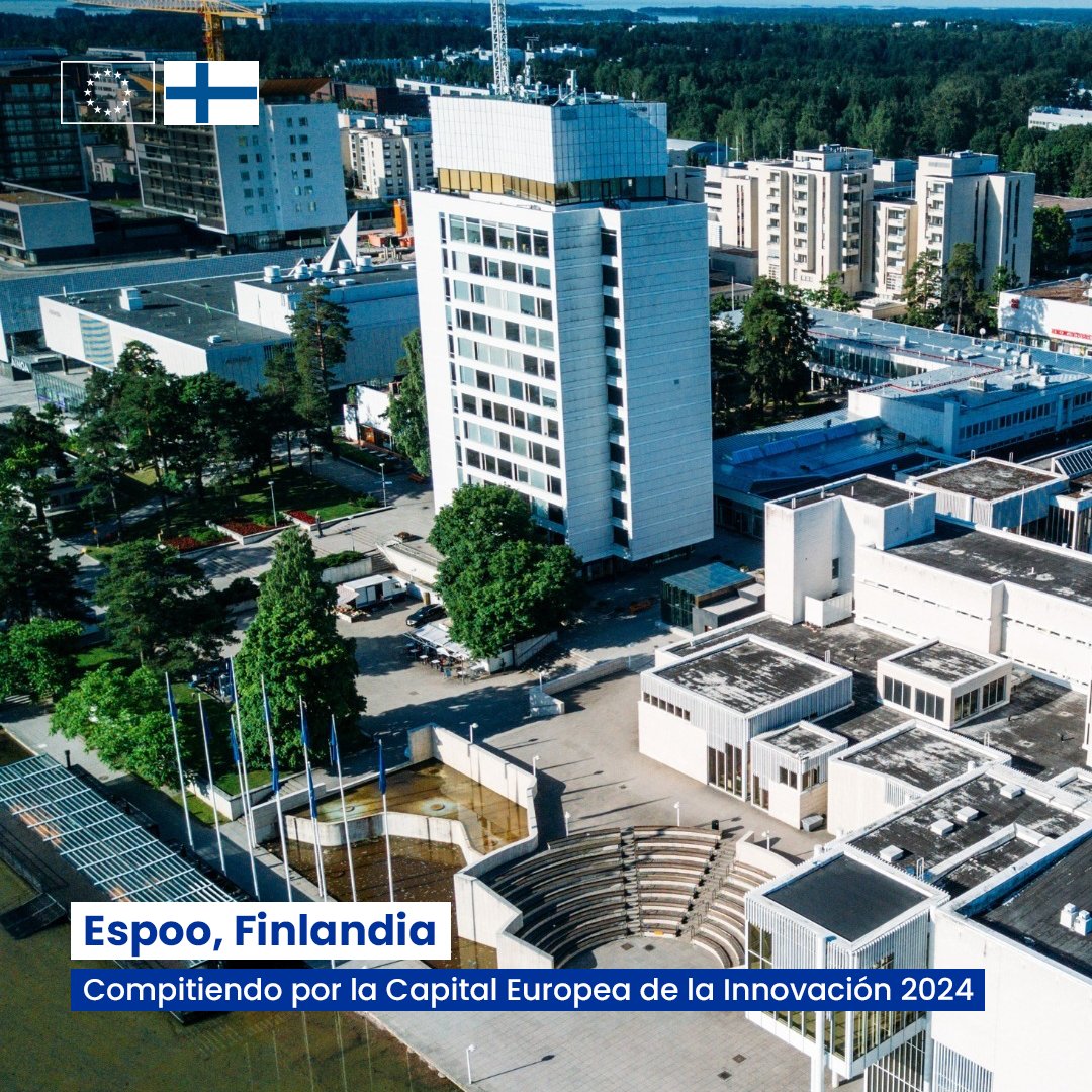UEenPeru's tweet photo. 🌍 ¿Qué ciudad se llevará el título de Capital Europea de la Innovación 2024?
Entre las finalistas, tenemos a 🇫🇮 Espoo y 🇮🇹 Turín, destacando por su enfoque en sostenibilidad y resiliencia urbana.
#EUClimateAction #United4Climate #EU4ClimateChange https://t.co/mGaqU4SHIf