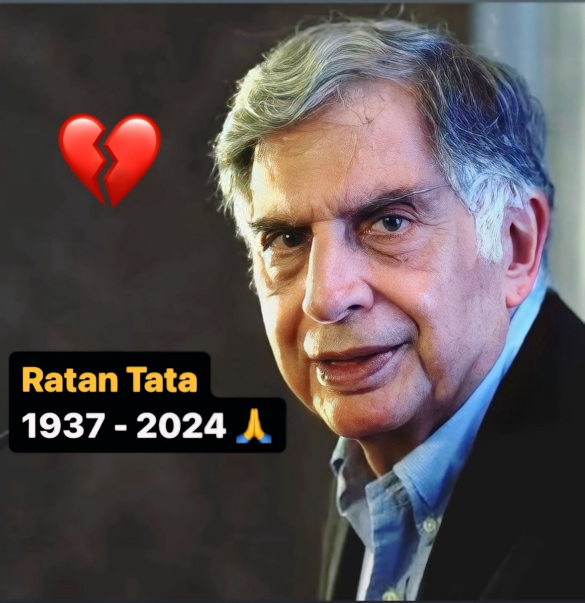 regiment_chamar's tweet photo. #RatanTata The TITAN has stopped https://t.co/afTlotYMdT