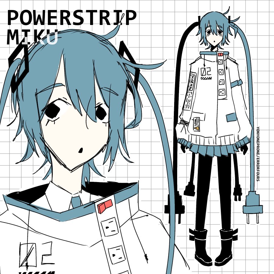 yonyoneprone's tweet photo. [POWERSTRIP MIKU]
#hatsunemiku #miku #vocaloid #rkgk https://t.co/CdOlupWvaP