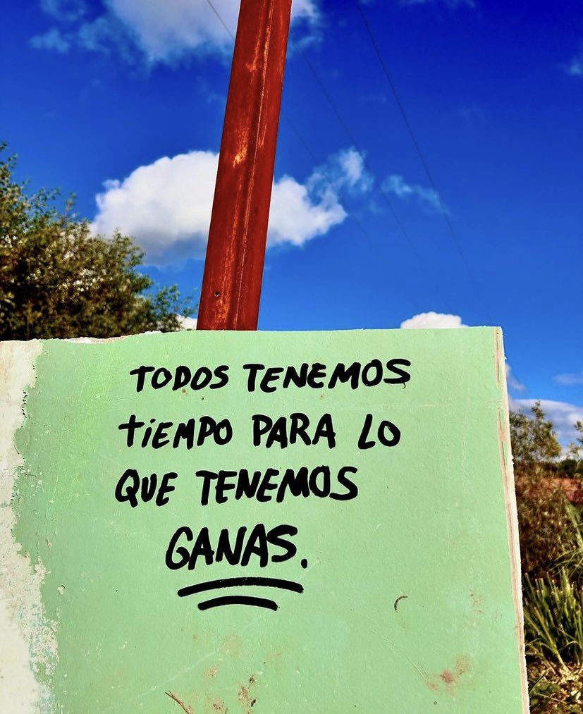 Todos tenemos tiempo ❤️