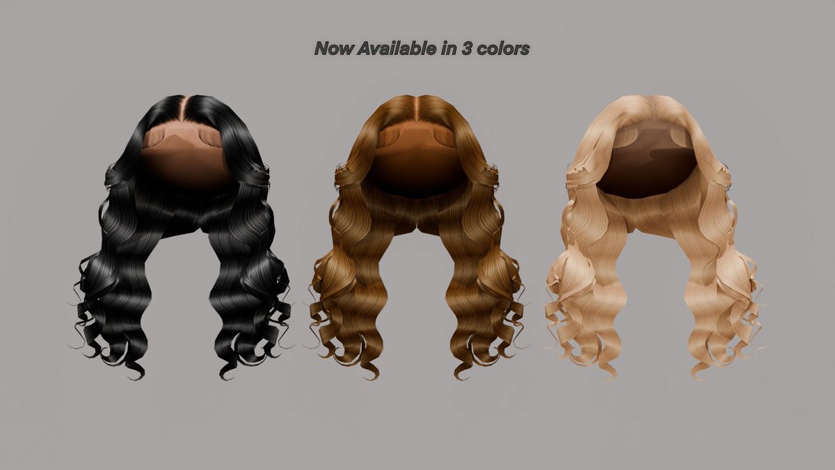 New hair!! Shop my group Wigzz🤭 
#UGC #ROBLOX #robloxstudio #RobloxUGC #RobloxDev #robloxhair