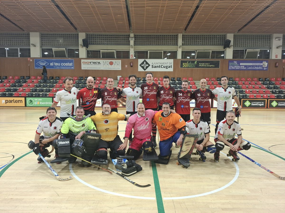 Tornem!!! Primer partit lliga veterans A 24-25, Victòria <a href="/phcsantcugat/">Solideo Patí Hoquei Club Sant Cugat</a> 8 vs <a href="/cenoia/">CE Noia Freixenet</a> 6 #hoqueipatins #oldleague