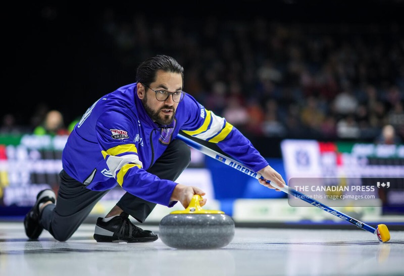 Kevin Koe says he didn't recruit Aaron Sluchinski to his curling team to avoid him in big games, but admits that's a bonus. My <a href="/CdnPressSports/">The Canadian Press Sports</a> report, Darry Dyck photo. #curling
shorturl.at/7Yt1m