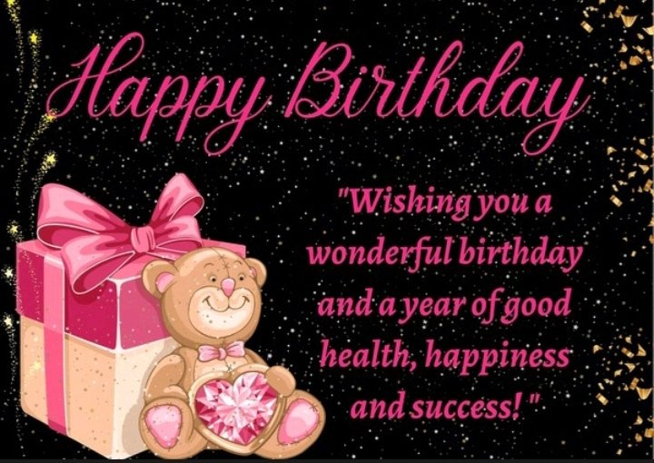 CarlaRo45955356's tweet photo. @DonnieWahlberg @jennyhouston76 HAPPY BIRTHDAY Dear #BHSis Best wishes many happiness in all areas of your life 🙏 Cheers 🥂 🎶🎂✨🎉👏👏🎈🎁💐🤖❤️♾️💫✨ https://t.co/zgtDVIix0p