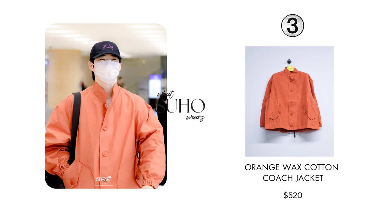JACKET - 3Man

09.26.24 | #SUHO at GIMPO AIRPORT ✈️
📷cr. cloud_rto

#WhatSUHOWears #SUHO #수호 #김준면 #SuhoStyle #SuhoFashion #EXO #SUHOME_JAPAN #SUHOME